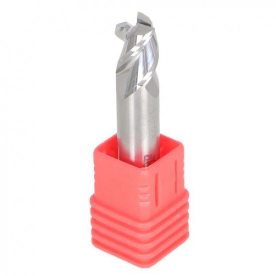 3/8 Inch 3 Flute Carbide End Mill 2" Ooverall Length End Mill 45 Degree Helix