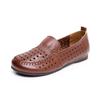 Luxury Comfortable Walk Shoes Women's Loafers Ballet Flats Elderly Woman Genuine Leather Moccasins Mom Vintage Soft Sole Shoes