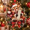 Christmas Money Holder Ornament Cash Gift Ornament, 2D Acrylic Highland Cow/Gingerbread/Bear/Snowman Holder, Holiday Xmas Tree Hanging Decoration for