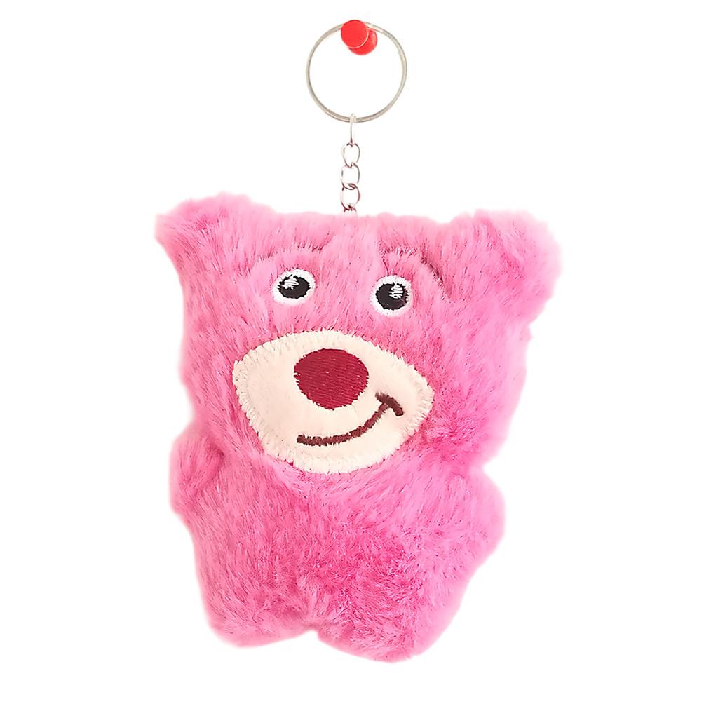 Lotso Keychain Plush Toy Stuffed Doll Bag Pendant Decoration Gift For Kids