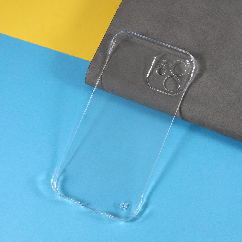 Frameless Phone Case for iPhone 12 mini 5.4 inch Hard PC Slim Case Crystal Clear Mobile Phone Shell