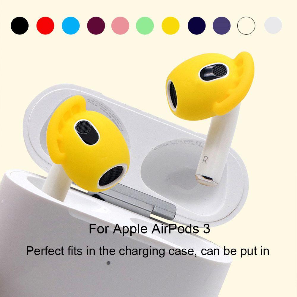 Мягкие силиконовые амбушюры Чехлы для Apple AirPods 3-го поколения 2026 Новые аксессуары для Bluetooth-наушников