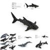 Blue Whale Marine Animal Pvc Model Collection For Kids Educational Display Toys