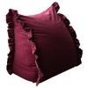 This Triangular Storage Bag with Ruffles Can Be Used As a Cushion or Backrest for Storing Futons, Blankets, and Towels. It's Washable and Provides a