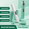 Электрический триммер для волос в носу Мужская бритва для волос в носу перезаряжаемый триммер для волос в носу из нержавеющей стали артефакт