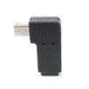 Mini USB 5pin угловой переходник «папа-мама» 90 градусов M-F угловой левый и правый удлиненный адаптер-коннектор