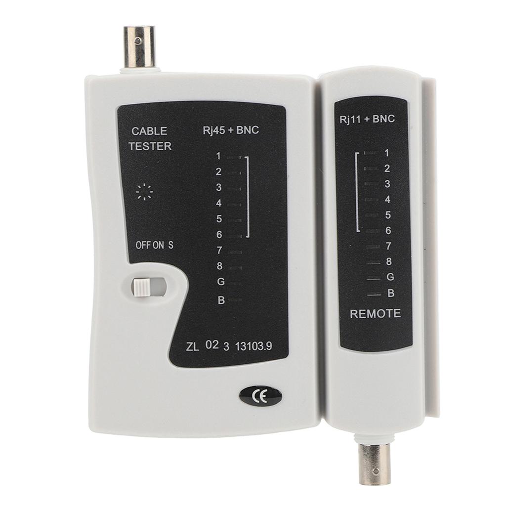 YG468B Professional RJ45+BNC Cable Tester Fast Accurate Testing Network Phone Wire Test Tool