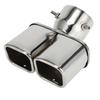 VekAuto Car Exhaust Tail Muffler for Toyota Land Cruiser Prado GDJ/TRJ150 Series 1pc Square