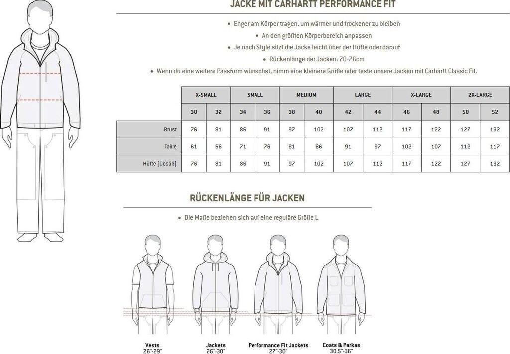 Demi-season Jacket Carhartt Washed Duck Bertlett Jacket Carhartt Brown