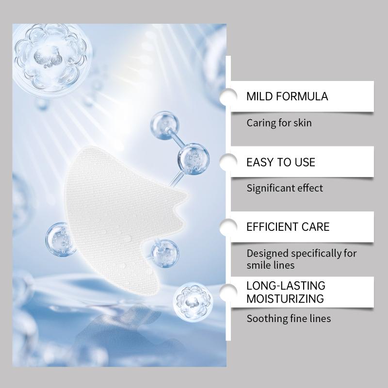 Wrinkle Patch for Fine Lines Smile Pattern Lifting Firming AntiWrinkle Skin Care Microcrystalline Eye Face Pads