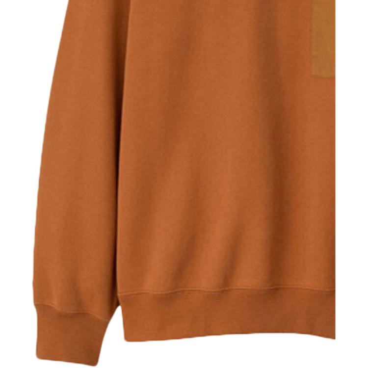 Uniqlo Спортивная толстовка с длинным рукавом X Jw Anderson Коллаборация Мужская толстовка Коричневый 421640-34