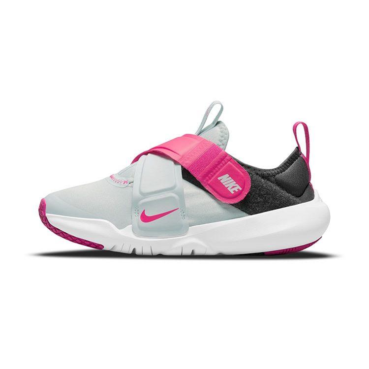 Nike Flex Advance Повседневные Нескользящие Износостойкие Низкие Детские Беговые Кроссовки Серый Розовый Детские CZ0186-006
