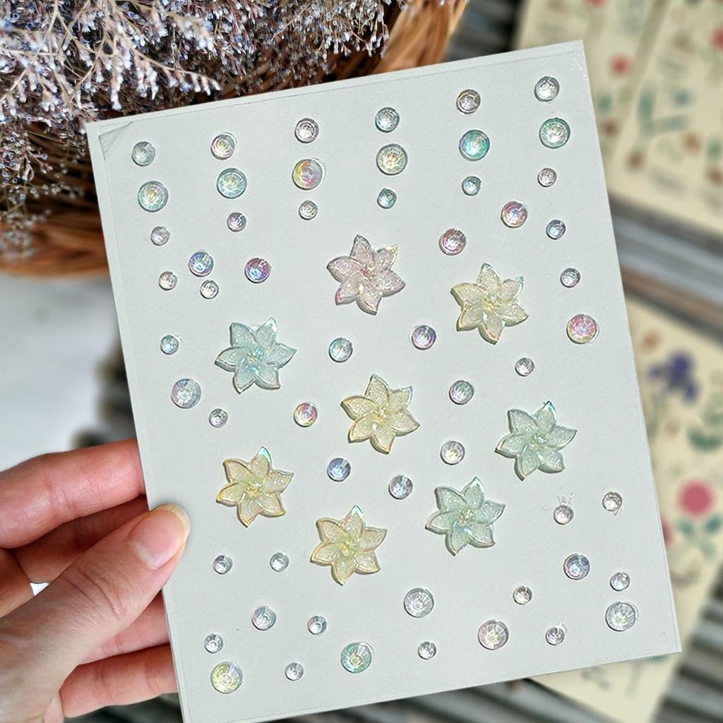 Rhinestones Temporary Diamond Gems Sticker Crystal Tattoo Adhesive Festival Party Eyes Face Body Makeup Nail Art Decor Sticker