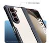 Противоударный чехол Xundi Z Fold7 для Samsung Galaxy 6 - Прозрачная стеклянная складная крышка
