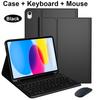 Case for iPad A16 11 Inch A3355 A3356 A3354,Bluetooth Keyboard cover for iPad 10th 10.9 Inch A2696 A2757 A2777 A3162