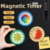 Магнитный таймер обратного отсчета 60 минут Кухонный таймер для приготовления пищи Визуальный таймер Напоминание о задачах