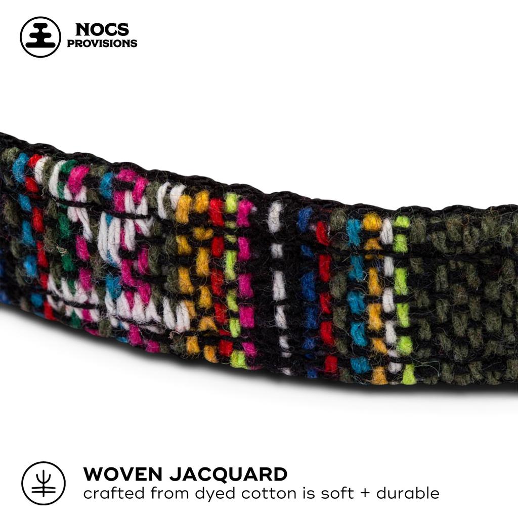 Nocs Provisions Monocular Strap Wrist Multicolor Perfect for Outdoor Sports and Live (Woven Loop) Cotton/Polyester Accessory, Genuine, Colorful,