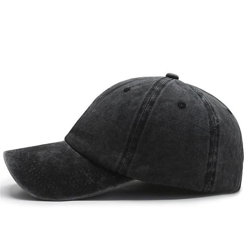 Бейсбольная кепка из промытого хлопка для мужчин и женщин, Snapback Hat, винтажные кепки в стиле хип-хоп, однотонная шляпа для папы, костяная кепка, уличная повседневная спортивная кепка