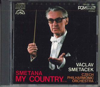 CD БЕДЖИХ СМЕТАНА ВАЦЛАВСМЕТАЧЕК Т Моя страна Мавласт 38C377241 Supraphon 1984 Япония Классика Б/У