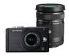 OLYMPUS Беззеркальный однообъективный PEN Lite Double Zoom Kit черный DZKIT BLK E-PL3 E-PL3