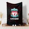 1pc Blanket - Liverpool FC logo Print Design, Lightweight Blanket for Sofa, Bed- Soft &Warm, Gift for All Seasons