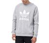 Adidas Adicolor Classics Trefoil Crew - Мужской пуловер-толстовка серого цвета H06650 ОРИГИНАЛ