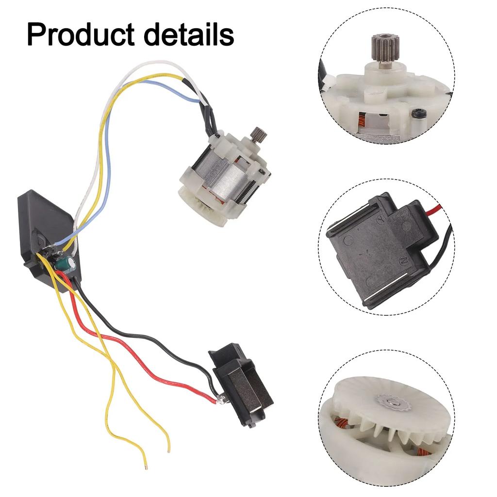 Brushless Chainsaw Motor Brushless Motor Assembly 14-Tooth Motor Plug-in Foot Design Reliable Operation Chainsaw Upgrades
