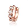 Karen 14K Gold Needle Cubic Rose Gold Ring Piercing (S8539487)