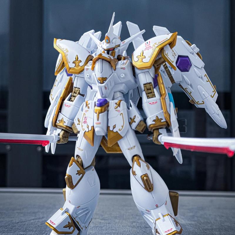 Hg 1/144 Seed Freedom Отряд Черных Рыцарей со Светящимися Крыльями Водные Наклейки Фигурки Ассамблируемый Модельный Комплект Коллекционные Игрушки Подарок