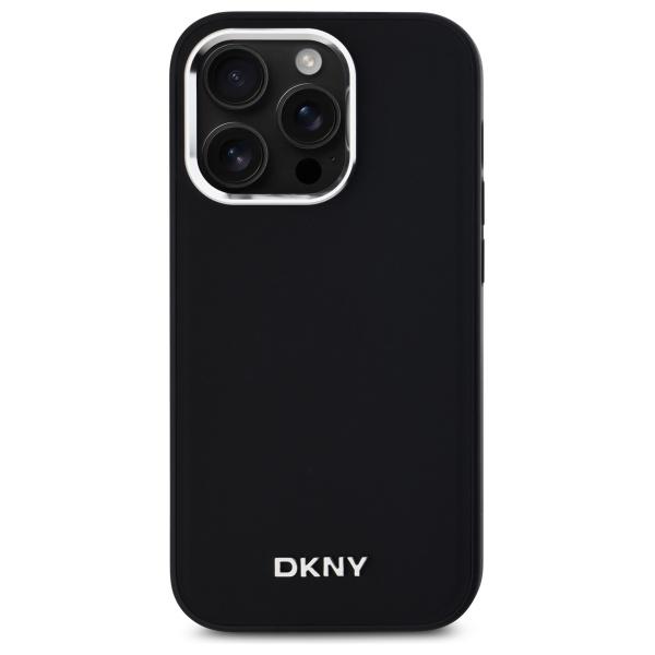 DKNY DKHMP14LPSCMCLK iPhone 14 Pro6.1" black/black hardcase Plain Logo MagSafe