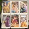 The Baroque Bohemian Cats’ Tarot Deck 12*7cm, 79-Card Feline Fantasy Vintage Baroque Style Cat Tarot Double-embossed