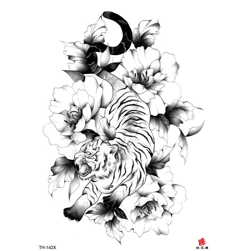 High Quality Tattoo Factory 5000+ Designs Sticker Tattoo Water Transfer Fake Temporary Tattoo