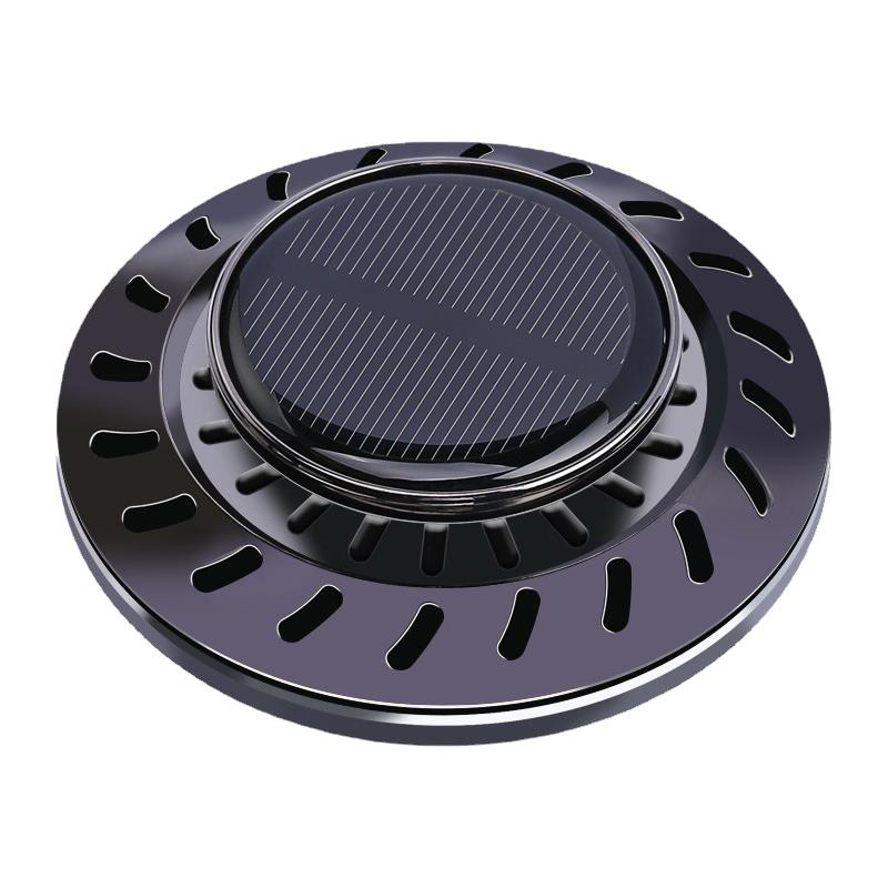 Car Essential Oil Diffuser Rotatable Remove Odor Long Lasting Fragrant Relieve Stress Air Freshener Black