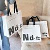 Clothing Store, New Styles, English Laminated Shopping Bags, Women's Handbags, Clothing Packaging Bags, Gift Bags