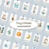 [Officially Imported, Limited Quantity] Tiny Whisper Lenormand | Lenormand Cards, 47-Piece Set [Includes Drawstring Pouch] with Japanese Keyword Cards