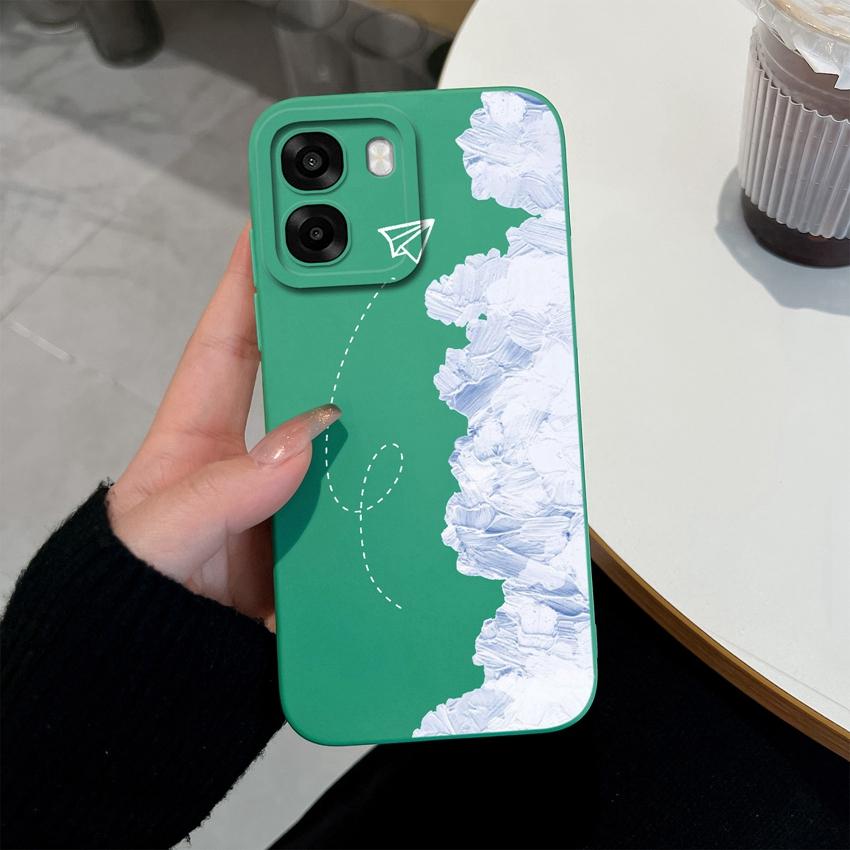For Oppo A6x A6s Reno 15 15F 15Pro Realme 16Pro Phone Cases Fashion Astronaut Shell Lightweight Liquid Silicone Premium Anti Slip Lens Protector Cover