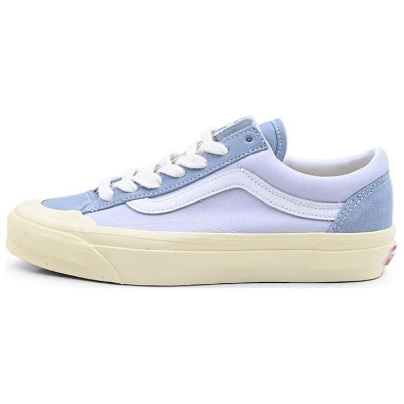 Vans Old Skool Abrasion Resistant Low top Casual Shoes Unisex Blue Sneakers VN000MT6BLU