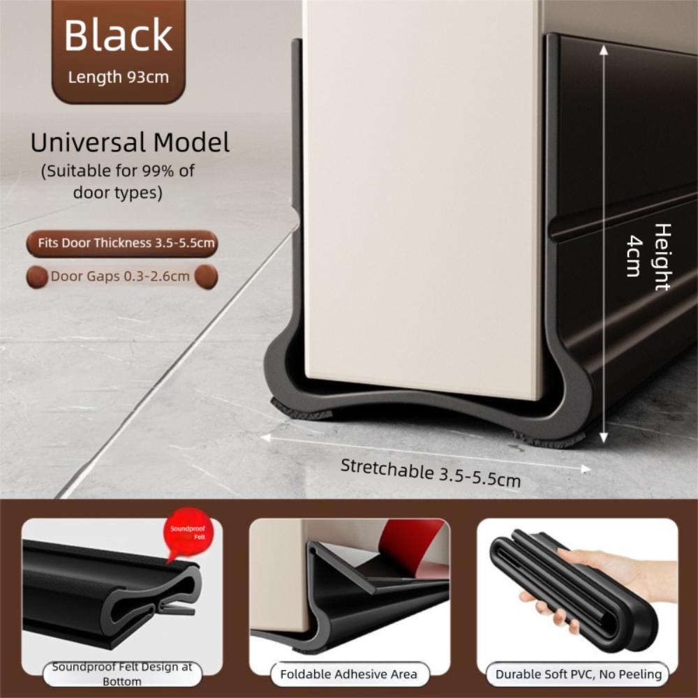Insect Prevention Weather Stripping Noise Reduction Blocker Door Draft Stopper  Household