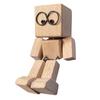 1/2/3Pcs Shaking Wooden Man Figurine Handmade Shaking Feet Wooden Doll Car Dashboard Desktop Decoration Ornament