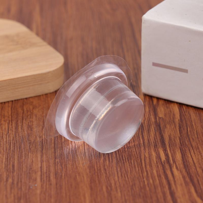 1/3/5PCS Transparent Silicone Door Stopper No Drill Anti Bump Pad For Office Home Safety Protection Dodgers Door Stop