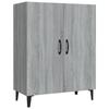 817331 vidaXL Buffet Sonoma Grey 70x34x90 Cm Engineered Wood