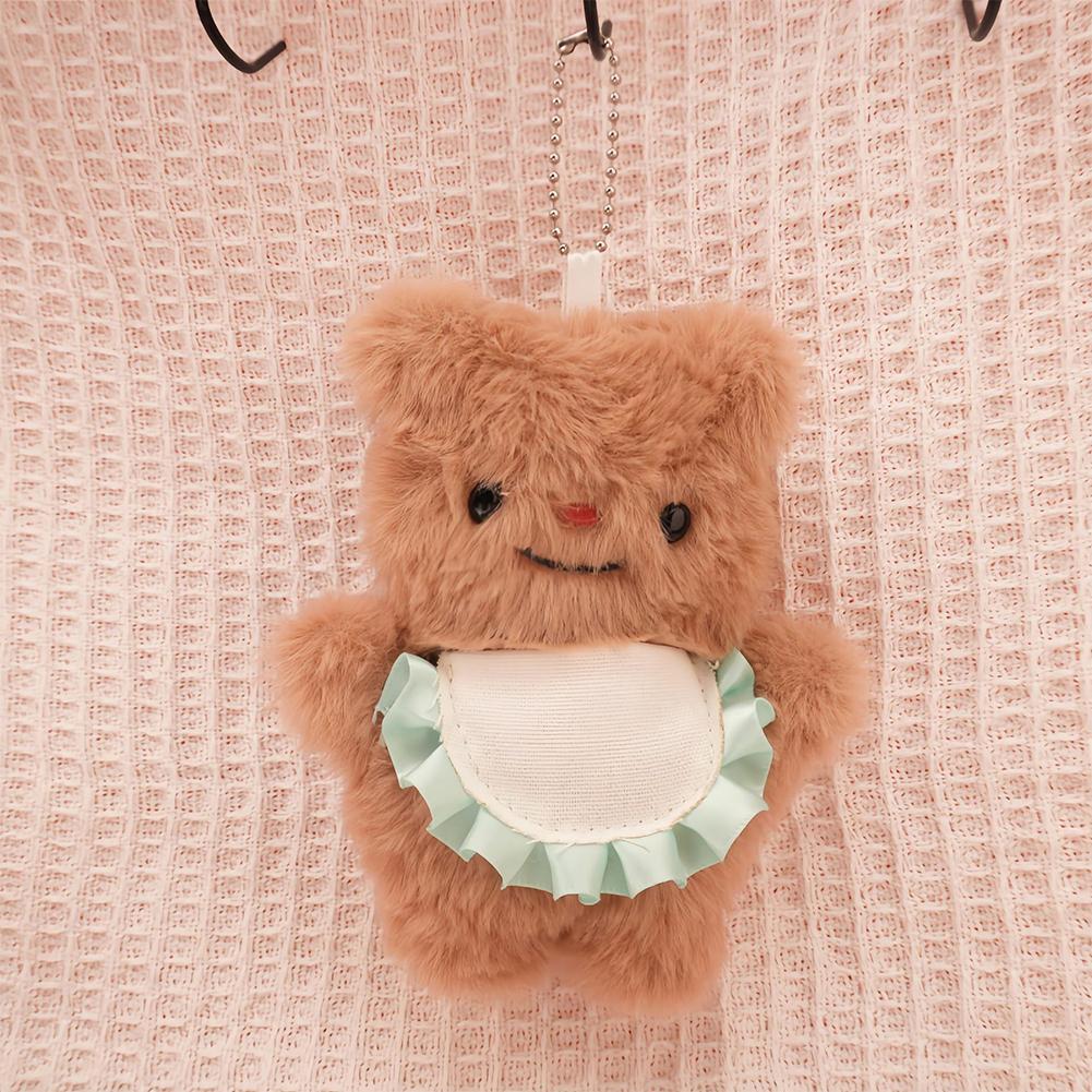 Подвеска в виде плюшевой куклы «Медведь-масло», симпатичная мягкая подвеска в виде медведя, мультяшная кукла, рюкзак, сумка для ежедневного подвешивания, украшения, аксессуары #469441