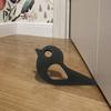 Wood Door Stopper Bird Shaped Wedge Non-Slip Door Stop Prevents Slamming Door Stopper