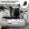 Air Compressor Pressure Switches Control Valves 90-120PSI 220V Replacement Part With Gauges Pressure Relief Valves