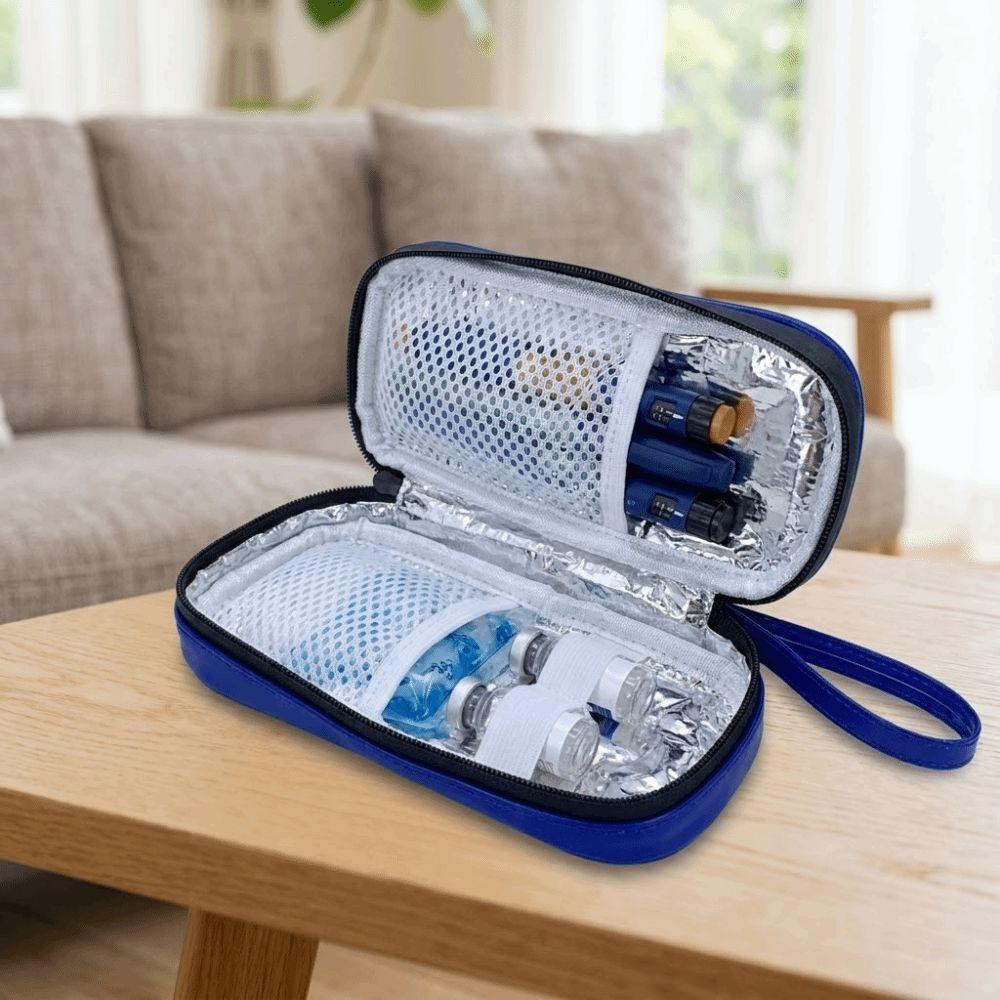 Portable Insulin Cooling Bag Thermal Insulated Insulated Insulin Cooler For Diabetics