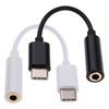 Speaker Male To Female Converter Cable Cord Audio Adapter AUX Jack Type-C To 3.5mm