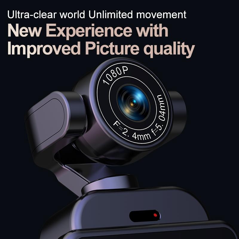 HD Экшн-камера 1080P с вращающимся на 360° объективом, Спортивная камера с ночным видением, стабилизацией изображения и управлением через WiFi-приложение для велоспорта/путешествий
