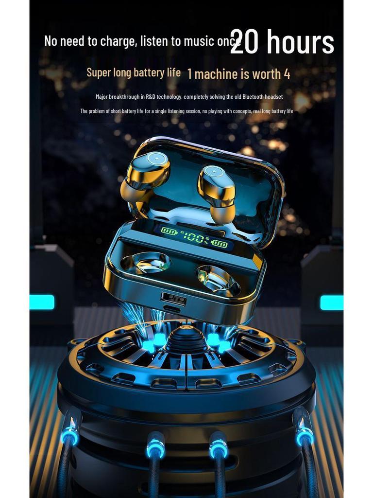 Высококачественные беспроводные спортивные наушники-вкладыши Bluetooth 5.4 для Huawei, Apple, vivo