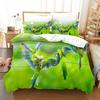 3D Printed Bird Duvet Cover Set for Boys Girls Wild Animal Print Polyester Bedding Set Parrot Series  Duvet Cover Bed Set