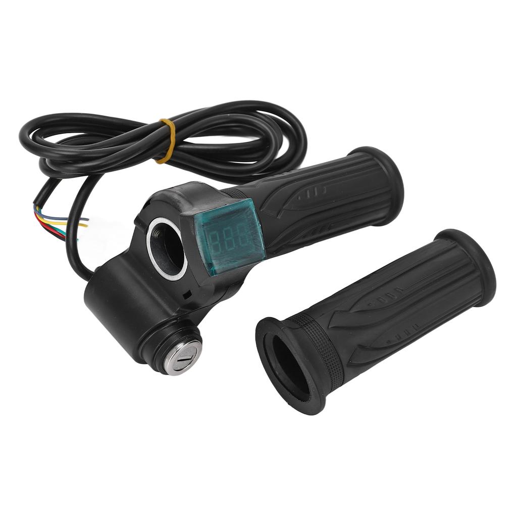 24V 1000W Контроллер коллекторного двигателя для велосипеда с ручкой газа поворотного типа и ключами, Комплект для переоборудования электрического велосипеда